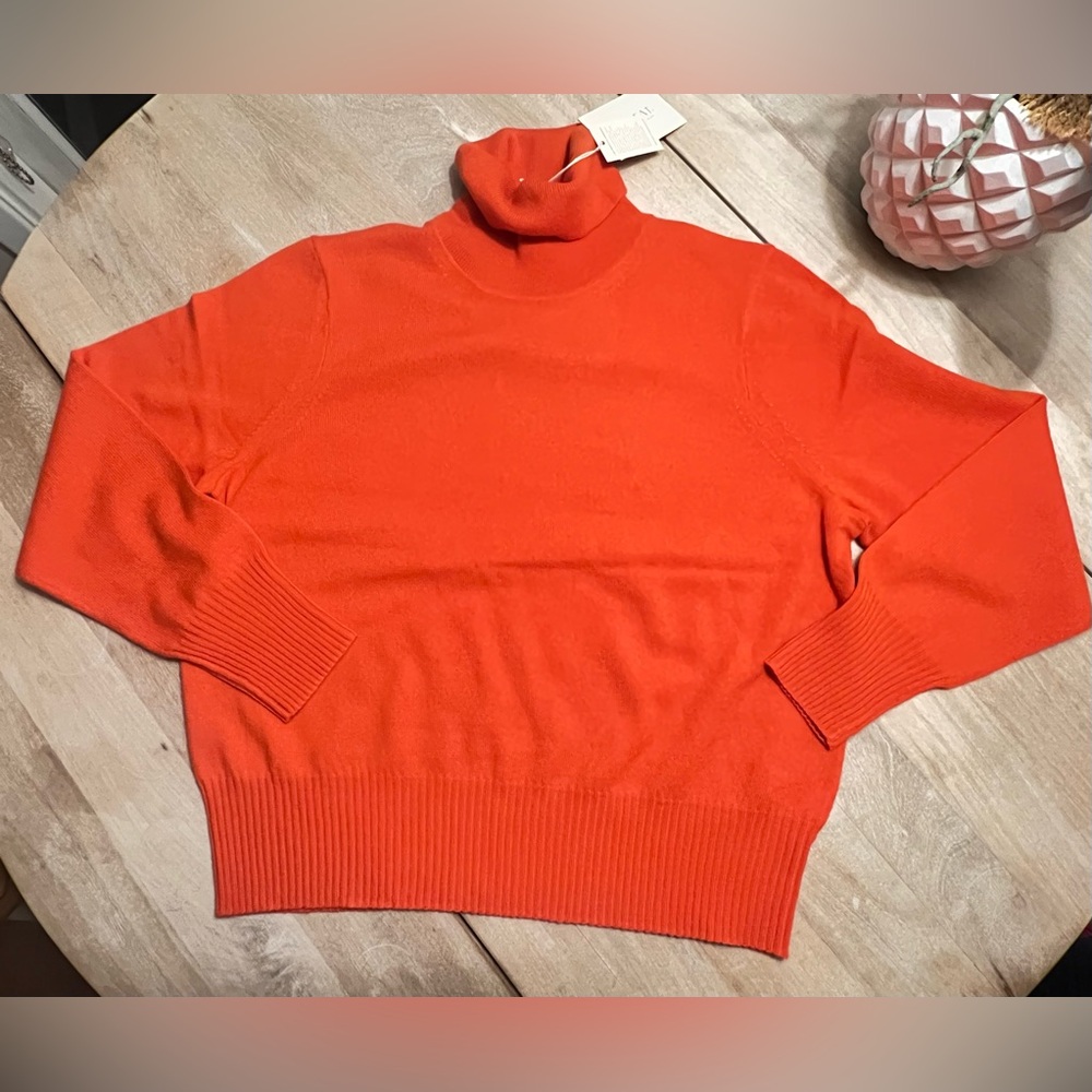 Cashmere Turtleneck The Great, Size 1 - Picture 2 of 5